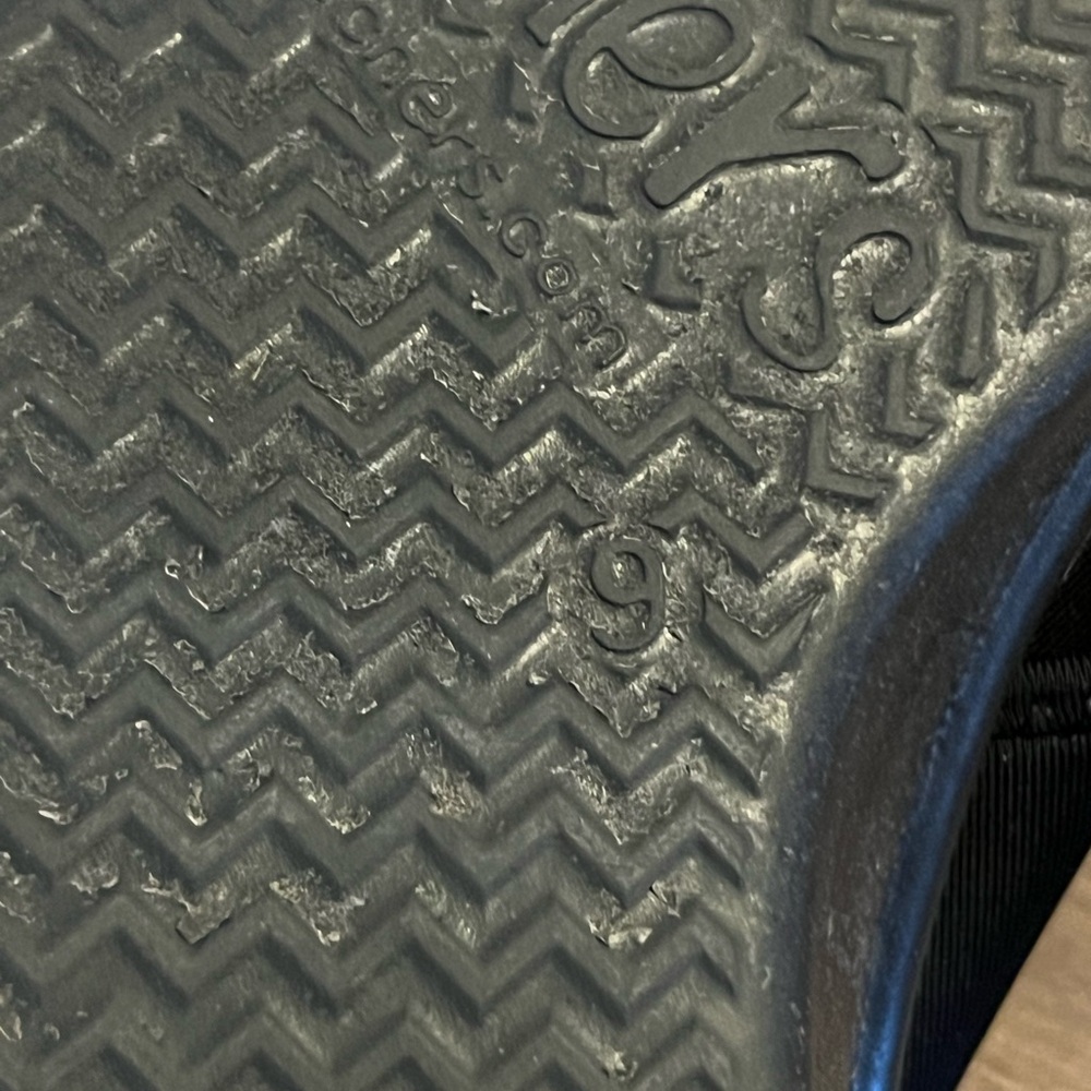 Sketchers wedge - size 9 black - Picture 9 of 10
